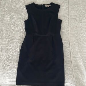Cap sleeve black loft dress. Size 2